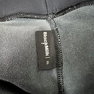 Blackmilk Black with Gray Fleece Toasties